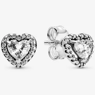 Sparking Heart Earrings