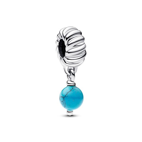 Turquoise-Colored Dangle Charm